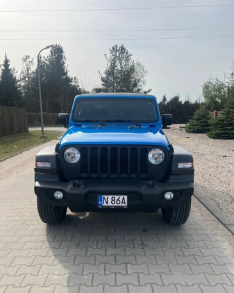 Jeep Wrangler cena 166000 przebieg: 23468, rok produkcji 2022 z Lidzbark małe 92